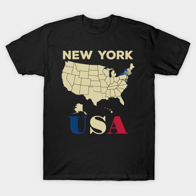 New york T-Shirt by Cuteepi